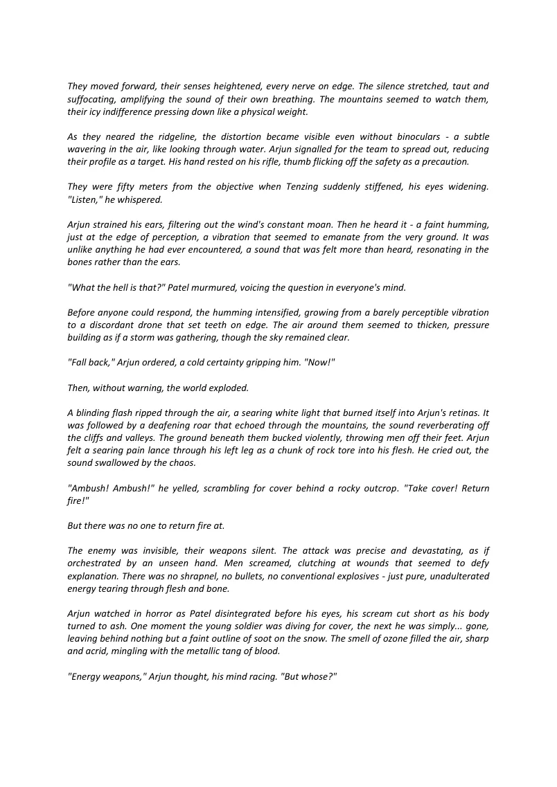 The Ashwatthama Paradox sample page 4