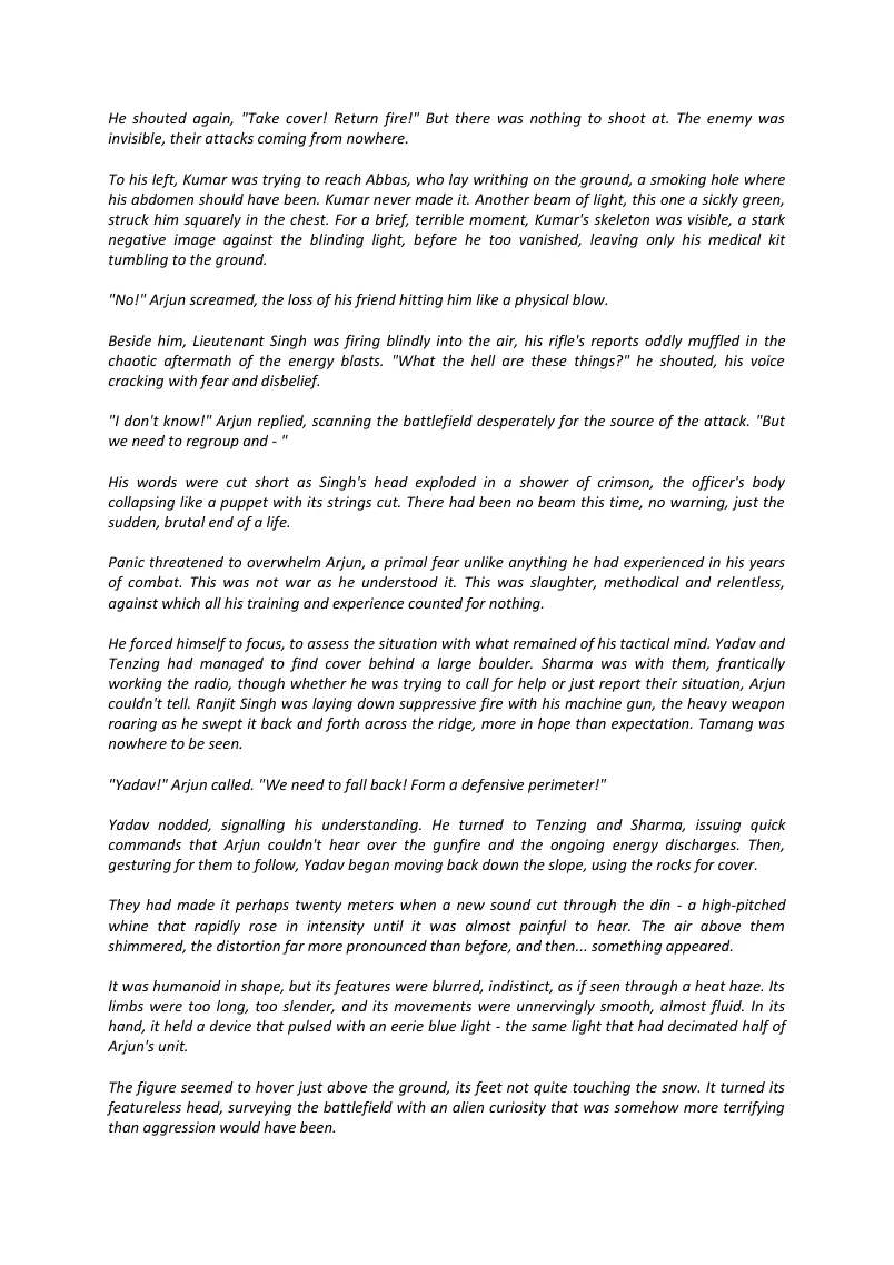 The Ashwatthama Paradox sample page 5
