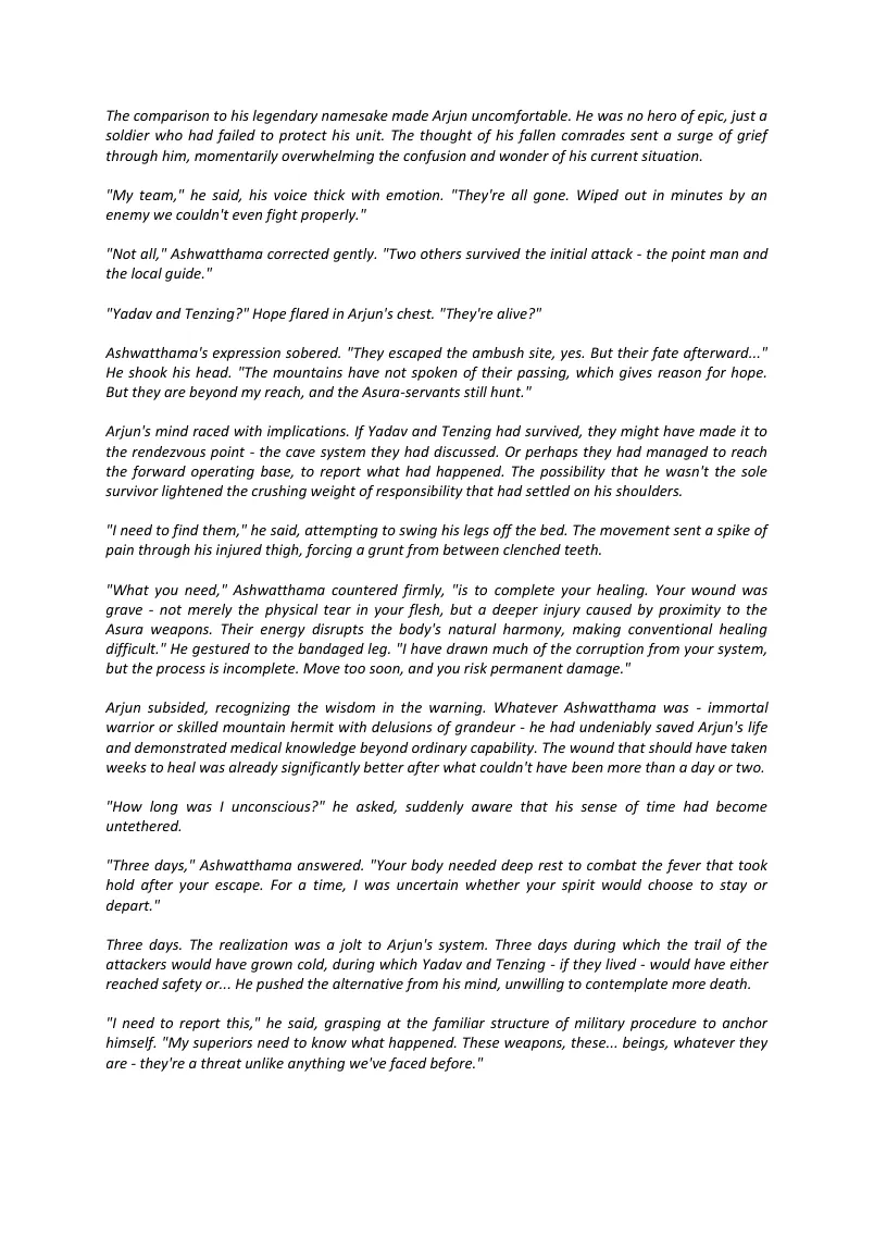 The Ashwatthama Paradox sample page 15