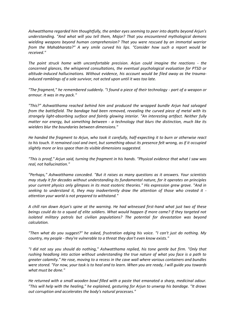 The Ashwatthama Paradox sample page 16