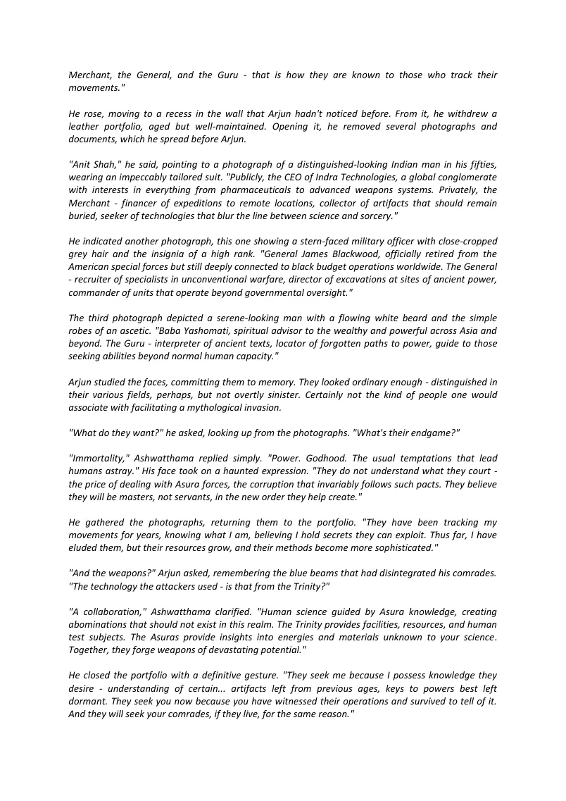 The Ashwatthama Paradox sample page 21