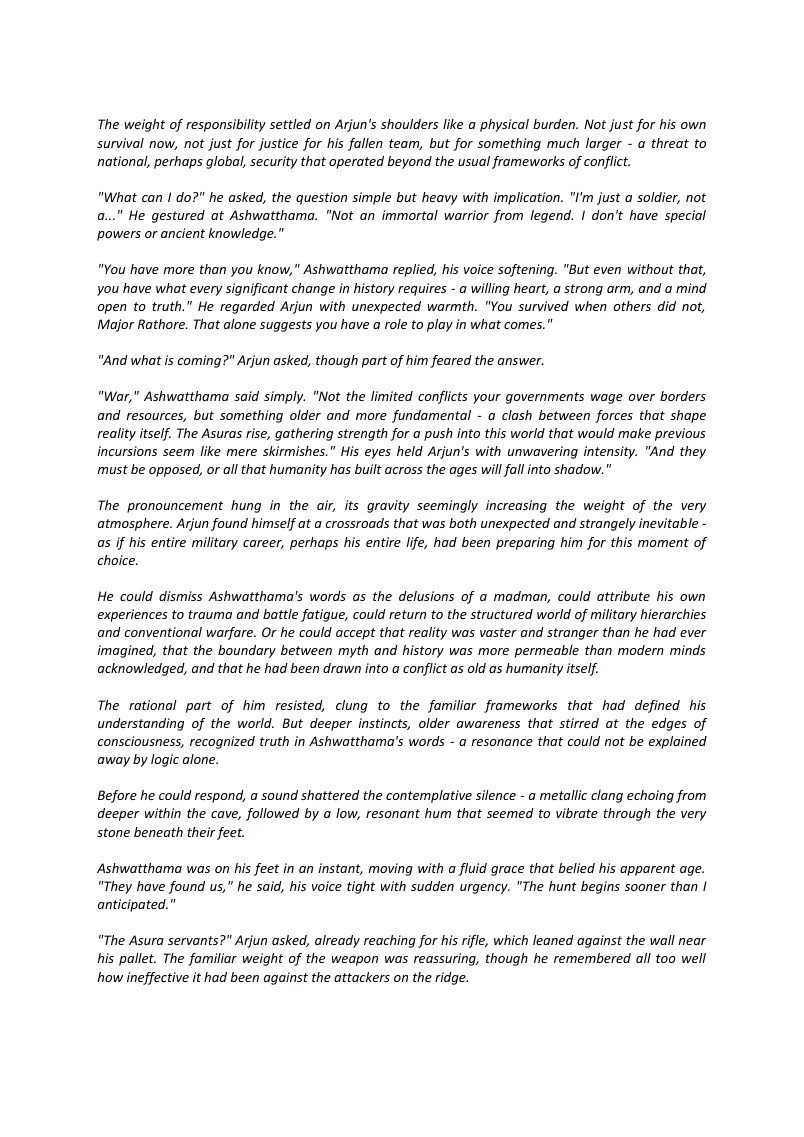 The Ashwatthama Paradox sample page 22