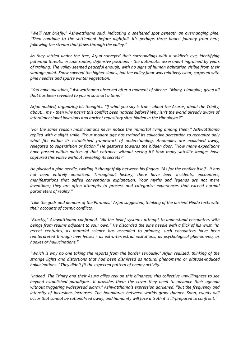 The Ashwatthama Paradox sample page 27