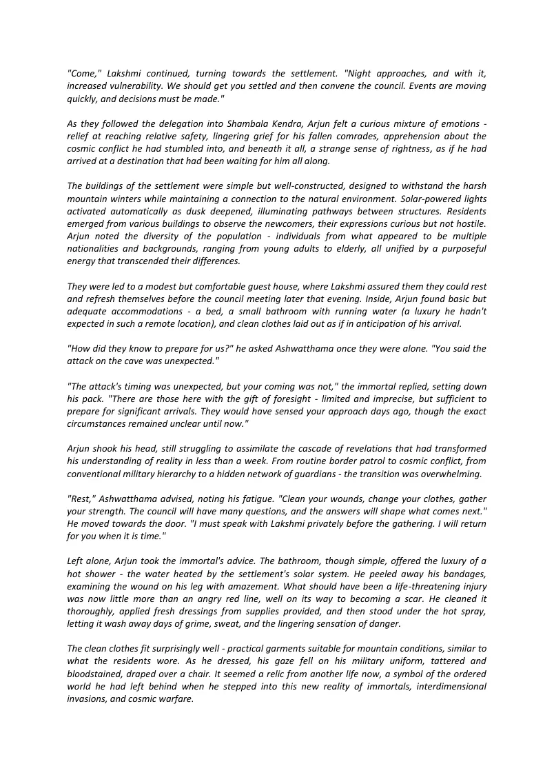 The Ashwatthama Paradox sample page 31